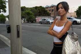 Bianca Censori's Sister Pairs Super Tiny Shorts & Cami Top in Photos