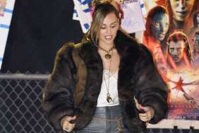 Miley Cyrus' Sheer Top Packs Jaw-Dropping Lace Detail in Photos