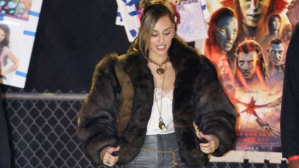 Miley Cyrus' Sheer Top Packs Jaw-Dropping Lace Detail in Photos