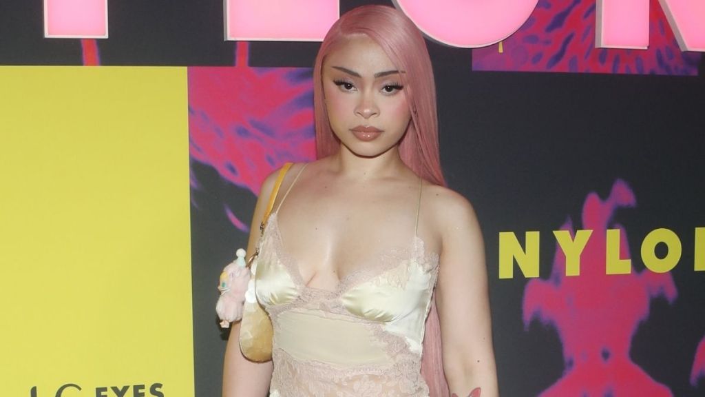 Ice Spice Captivates in a Yellow Lace Ensemble