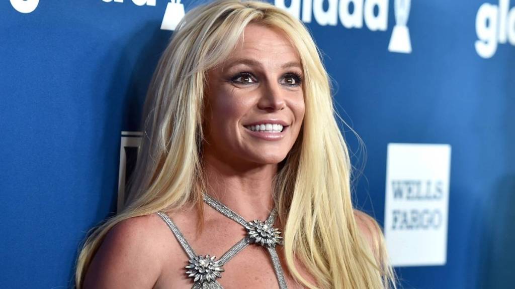 Britney Spears Dances in Cheetah-Print Bathing Suit in Video