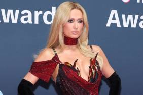 Paris Hilton's Aysmmetric Minidress Is Barely Held up by Two Straps