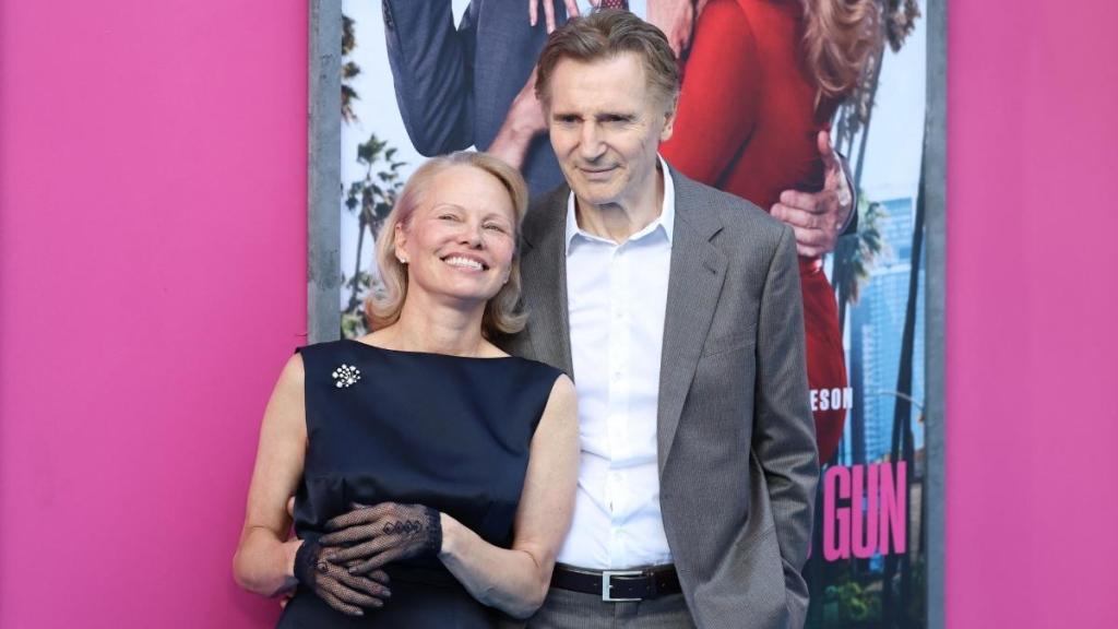 Liam Neeson's Impression of Pamela Anderson Resurfaces After Her Big Reveal
