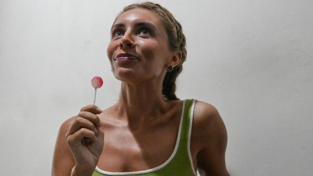 OnlyFans’ Bonnie Blue Poses For The Camera After Deportation