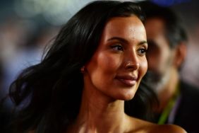 Maya Jama Gets Hearts Racing in Her Strapless Fit at Qatar Grand Prix