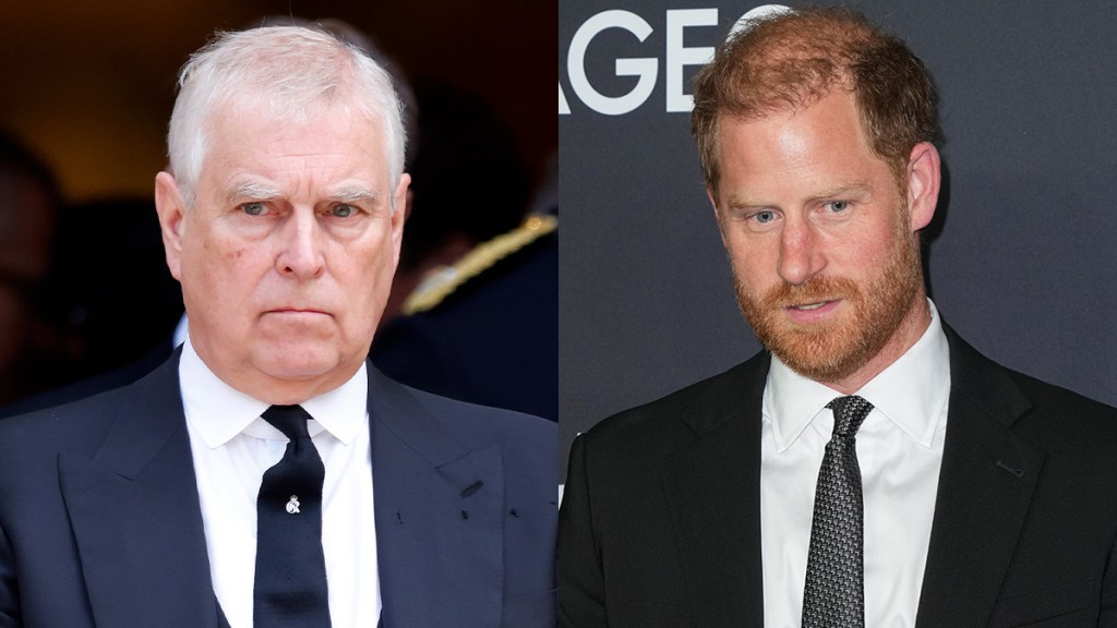 Prince Harry & Ex-Prince Andrew Get Brutal Nickname by Palace Aides — Report