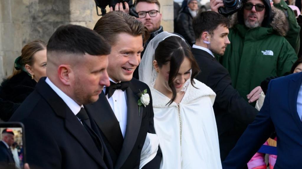 Adam Peaty and Holly Ramsay