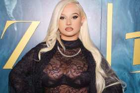 Alabama Barker Turns Heads in Red Thong