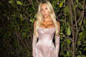 Alix Earle Backless Gucci Minidress Packs Lace & Hangs by Single Strap