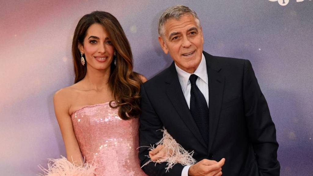 Amal Clooney and George Clooney