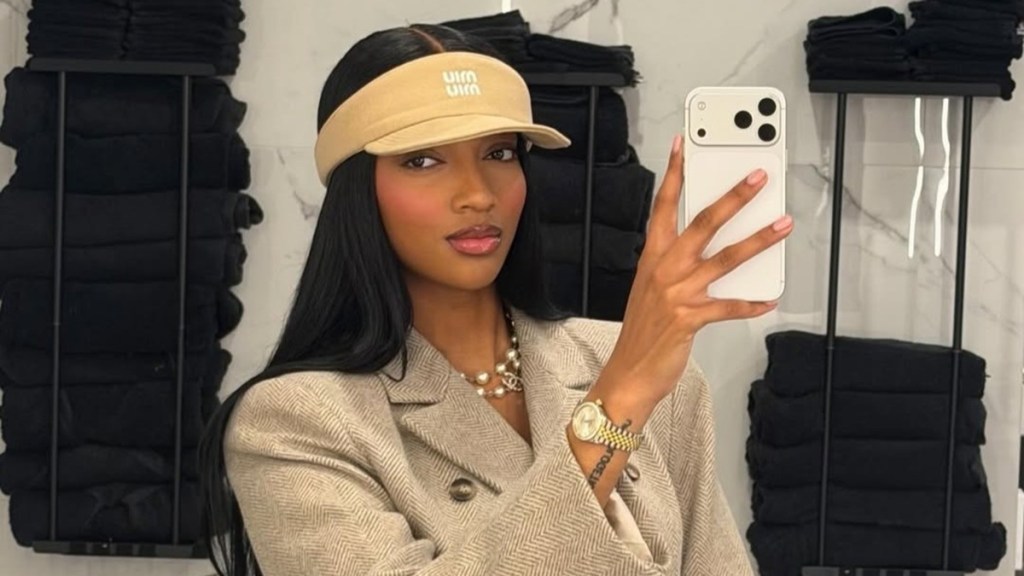 Angel Reese's Off-Court Look Includes Mini-Skirt