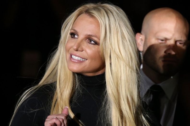 Britney Spears' Super Tiny Miniskirt Video Is Such a Festive Tease