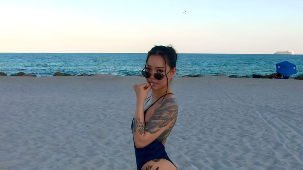 Bella Poarch Wearing Bold Swimsuit Will Make Your Day