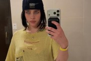 Billie Eilish Posing in See-Through Shirt Is Must See