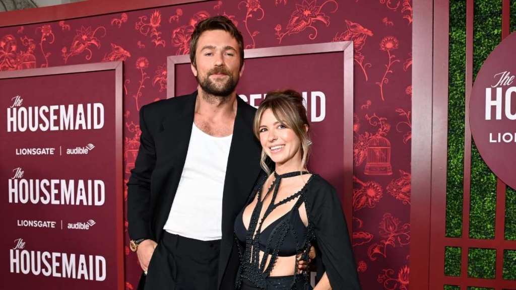 Brandon Sklenar and Courtney Salviolo