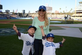 Britney Spears with her sons