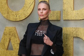 Charlize Theron's Bathtub Photo Shows Her in Fully Sheer Catsuit