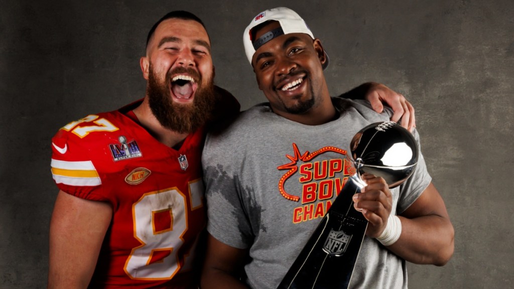 Chiefs' Chris Jones on Travis Kelce Retirement Rumors: 'I Hope Not'