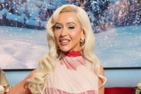 Christina Aguilera Makes a Jaw-Dropping Move in Red Shorts