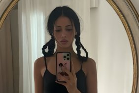 Cindy Kimberly's Thong Photos in Bed Show Her in Just a Fur Coat