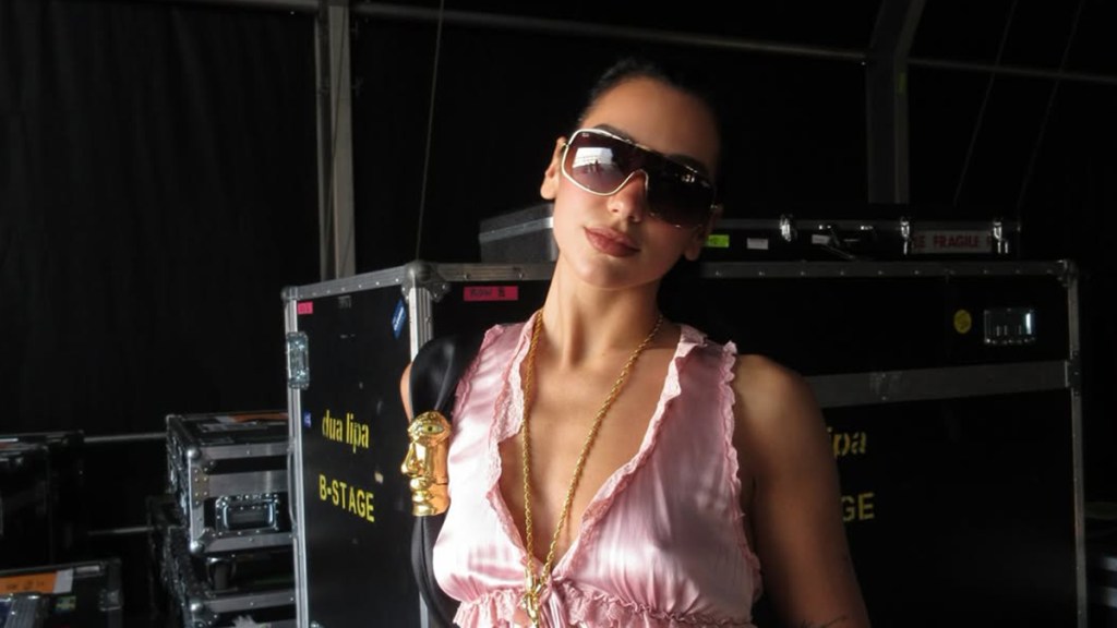 Dua Lipa’s Pink Top Look Shows off Jaw‑Dropping Midriff