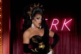 Athena Dion entering the Werk Room on Drag Race 18