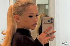 Alabama Barker's Bustier Top Is Almost as Long as Her Micro Shorts