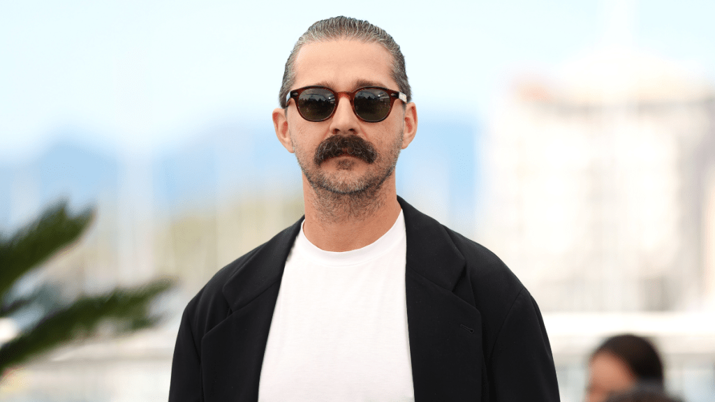 Shia LaBeouf Debuts New Shaved Look During Rare Public Outing