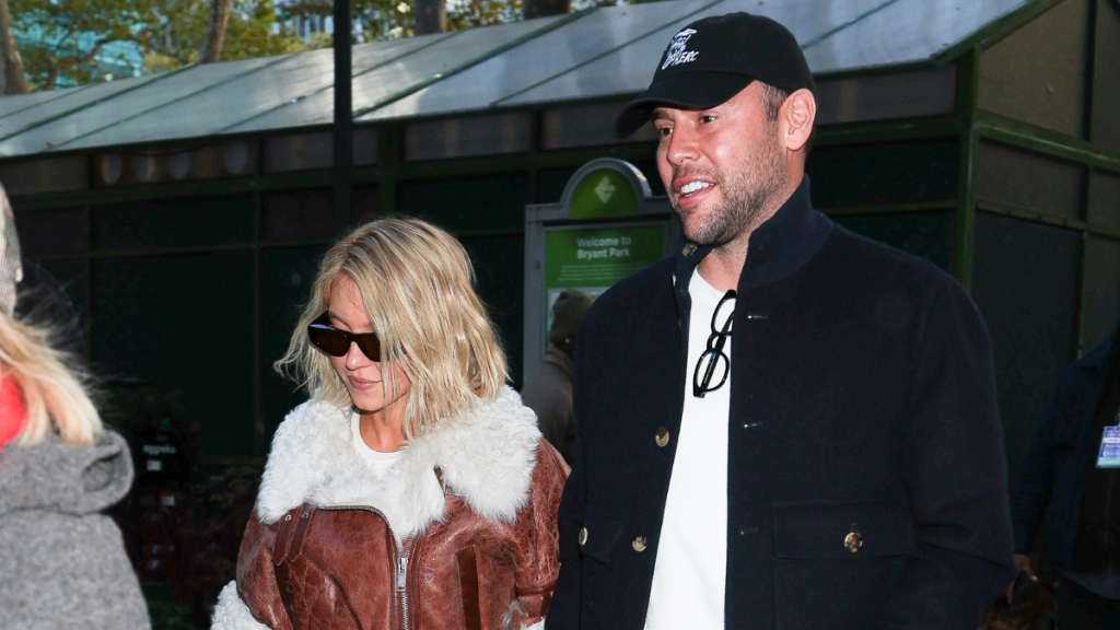 Scooter Braun Spends Time With 28-Year Old Actress at The Housemaid Premiere