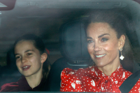 Kate Middleton & Princess Charlotte Have a Twinning Moment in Bows