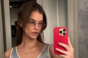 Barbara Palvin's Micro Shorts Are So Tiny, They're Barely Visible
