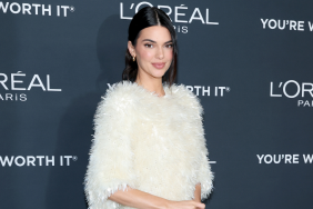Kendall Jenner Trades Mugler Miniskirt for Festive Slinky Chanel Dress