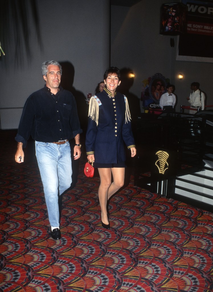 Jeffrey Epstein and Ghislaine Maxwell 