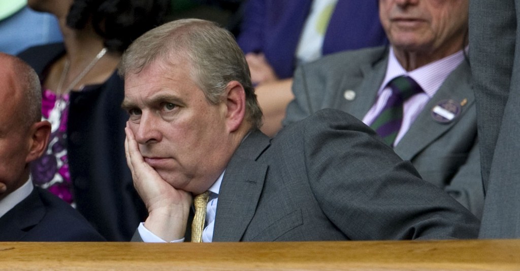 the former Prince Andrew