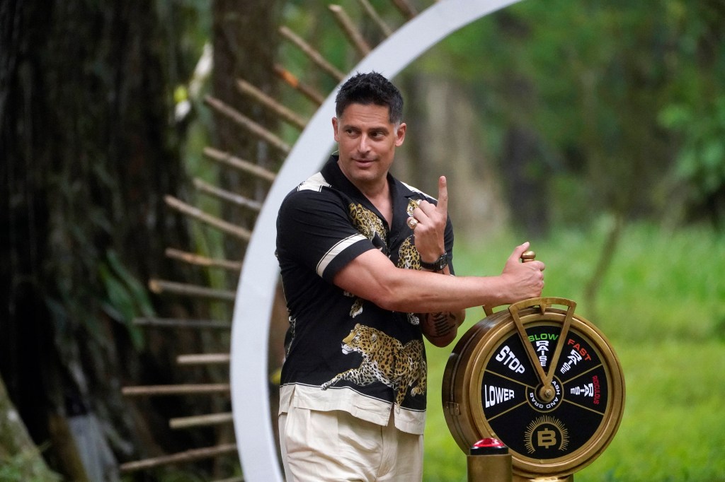 Joe Manganiello on Deal or No Deal Island, spinning a wheel