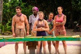 David Kinne, Star Toomey, Eva Erickson, Mary Zheng, and Charity Nelms on Survivor 48
