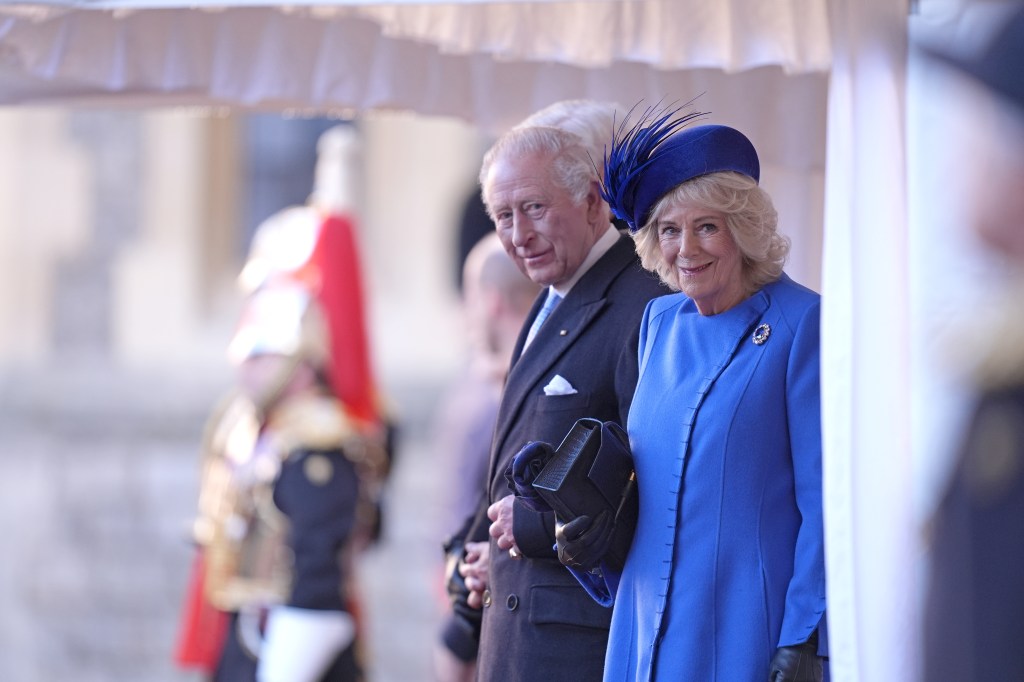 King Charles and his second wife Camilla 