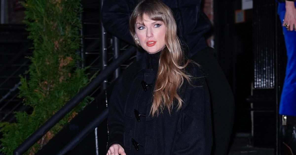 Taylor Swift Turns Coat Into a Tiny Minidress for Night Out