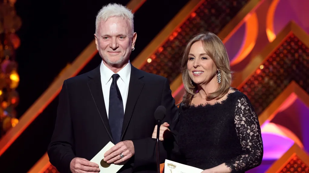 Anthony Geary and Genie Francis