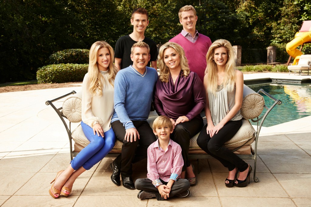 The Chrisley family posing for Chrisley Knows Best Season 1