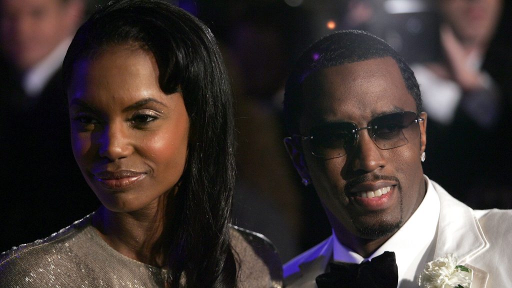 Kim Porter with her ex