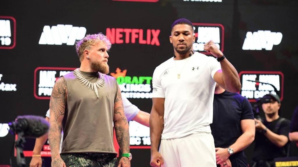 Jake Paul Anthony Joshua