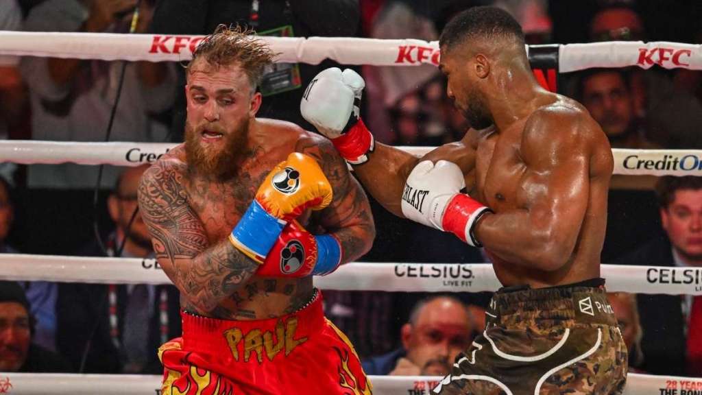 Jake Paul anthony joshua