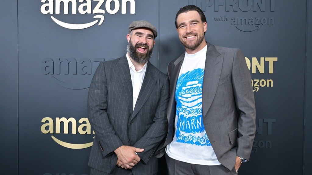 Jason Kelce All Set To Try Dunking, but Travis Has Doubts