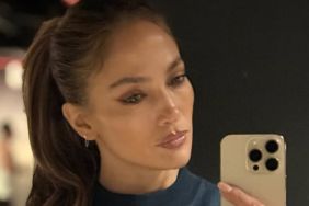 Jennifer Lopez's Catsuit Is Held up by a Single Strap in Photos