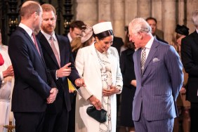 King Charles and Meghan Markle