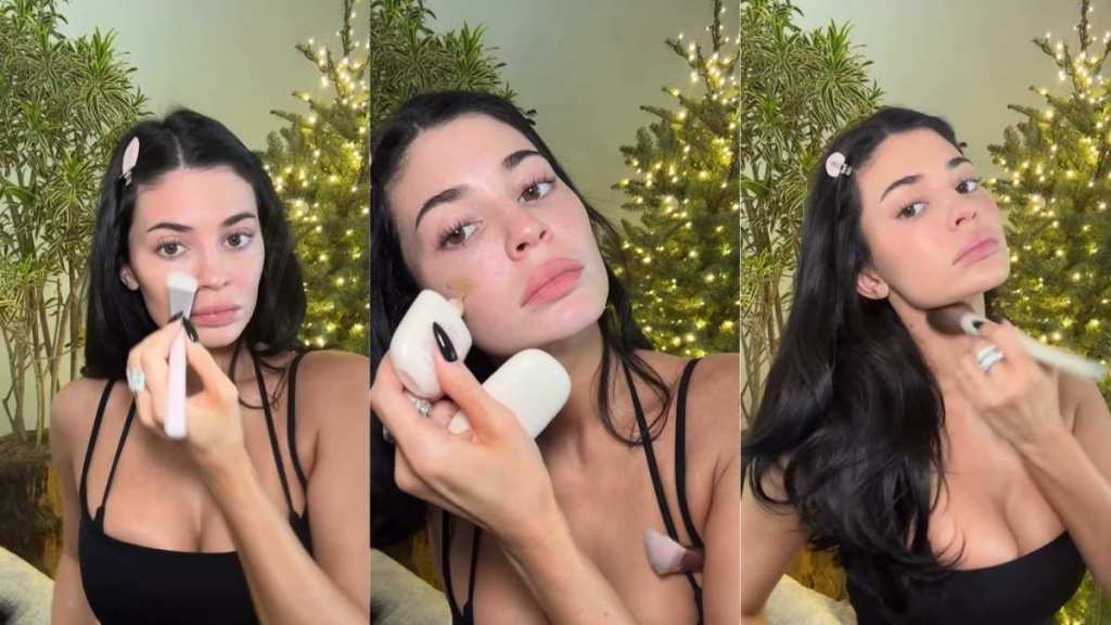 Kylie Jenner Does GRWM in the Boldest Crop Top