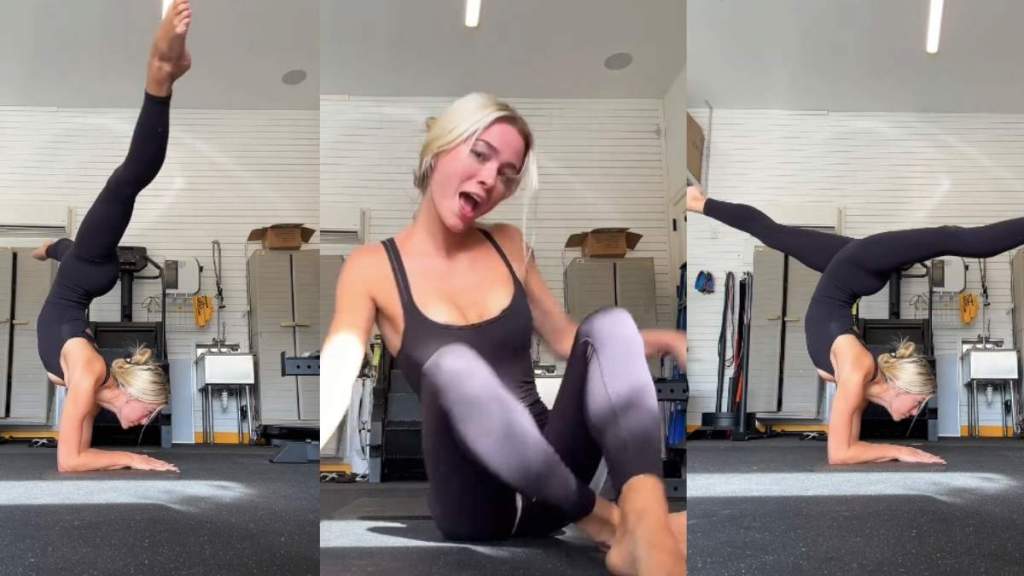 Livvy Dunne Flaunts Flexibility, Nails Handstand in Video