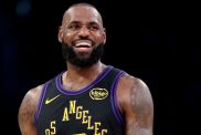 Fans Joke About Lebron James’ On-Court Golf Swing Practice