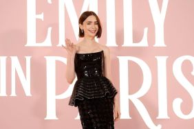 Lily Collins Wearing Sheer Lace Dress Will Melt Your Explore Page